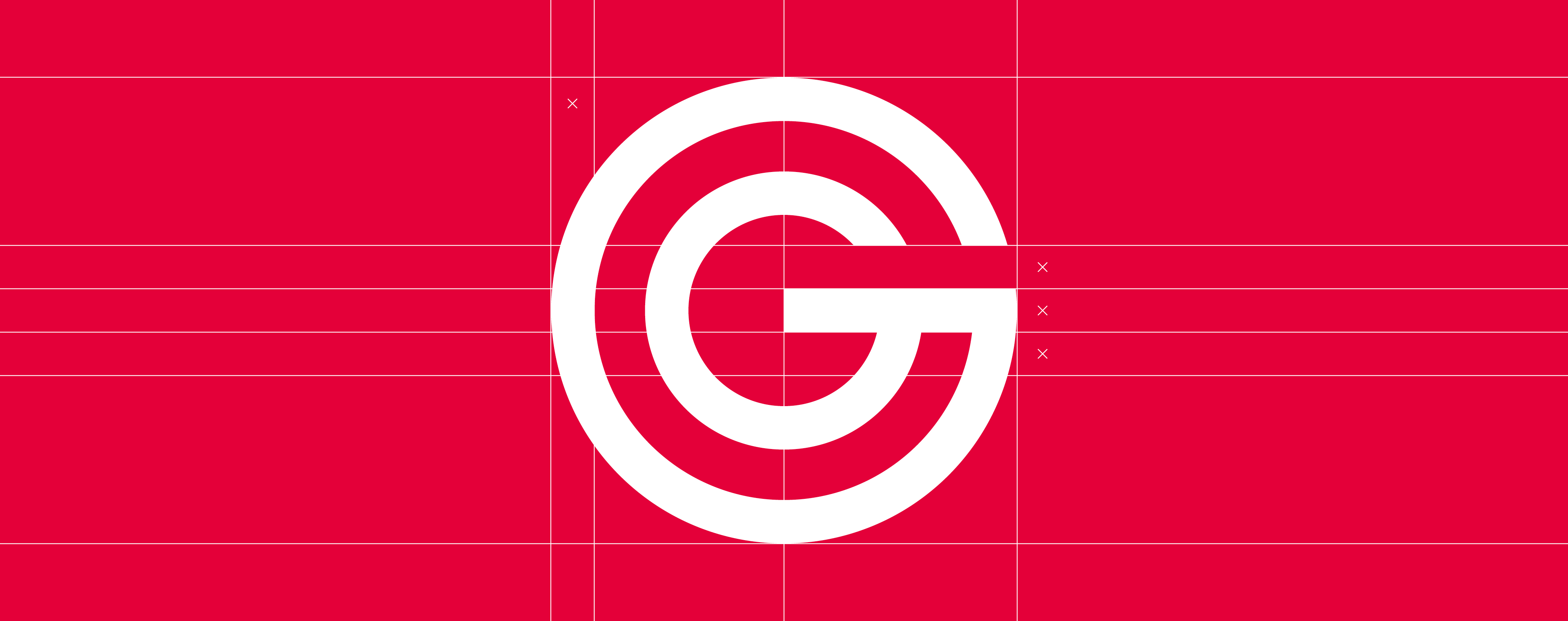Logo und Signet mit geometrischem Aufbau für Güthler Glasfassaden GmbH Logo und Signet mit geometrischem Aufbau für Güthler Glasfassaden GmbH