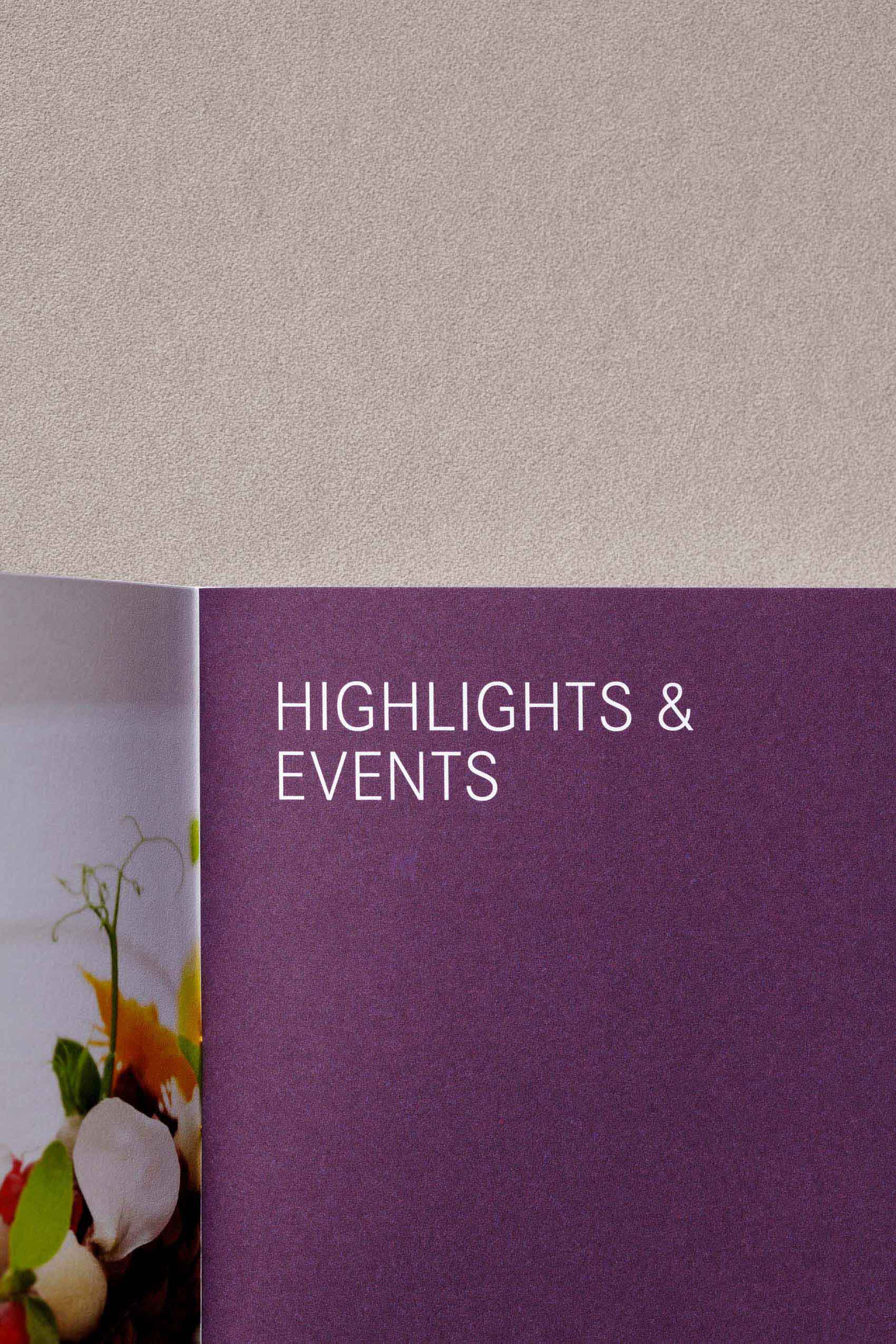 Edel gestalteter Hotelkatalog und Imagebroschüren für Hotels Edel gestalteter Hotelkatalog und Imagebroschüren für Hotels