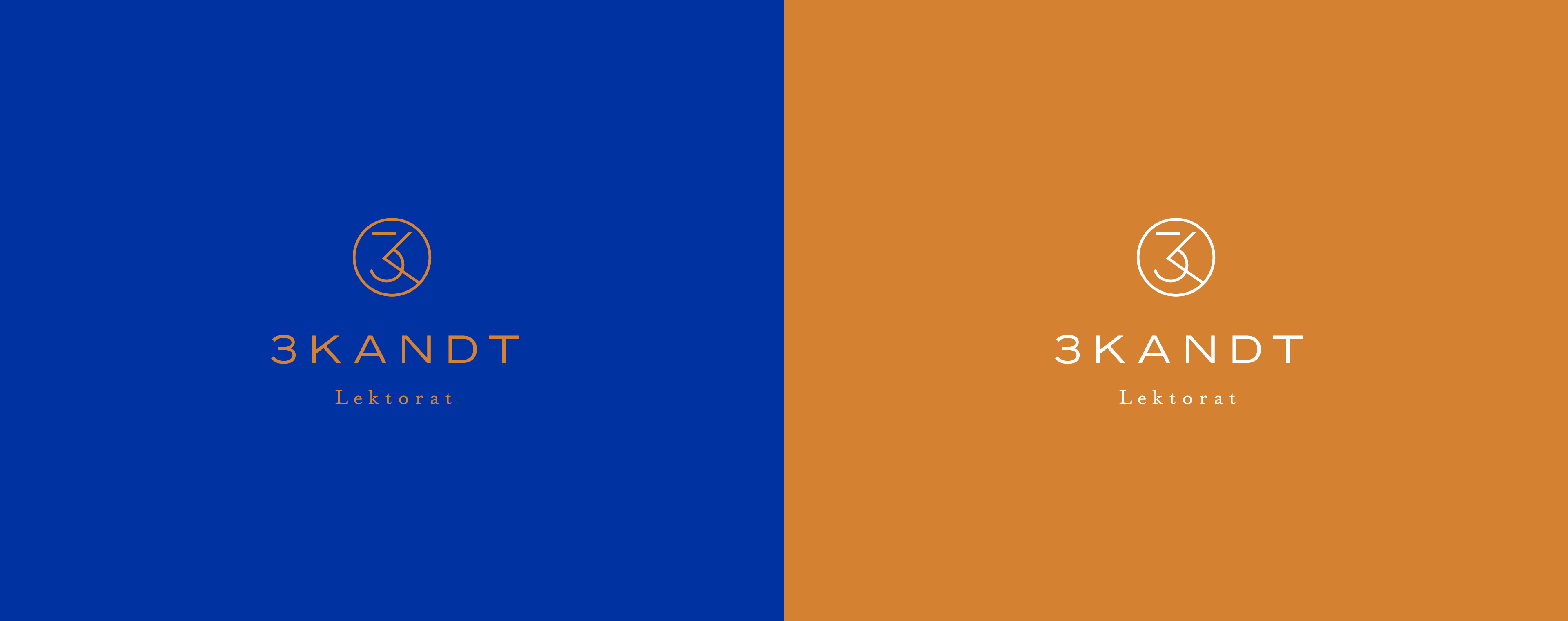 Logodesign 3KANDT Lektorat Memmingen Logodesign 3KANDT Lektorat Memmingen